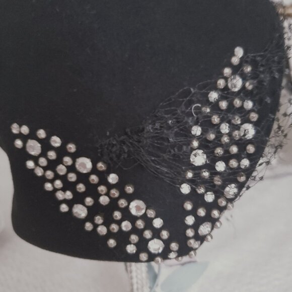 Rare EXCELLO  Crystals Vintage Hat Geo. W. Bollman Saks Fifth Avenue main image 7